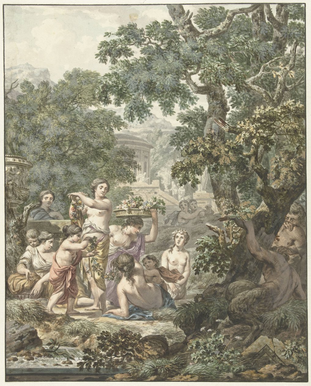 Paesaggio arcadico da Jean Grandjean