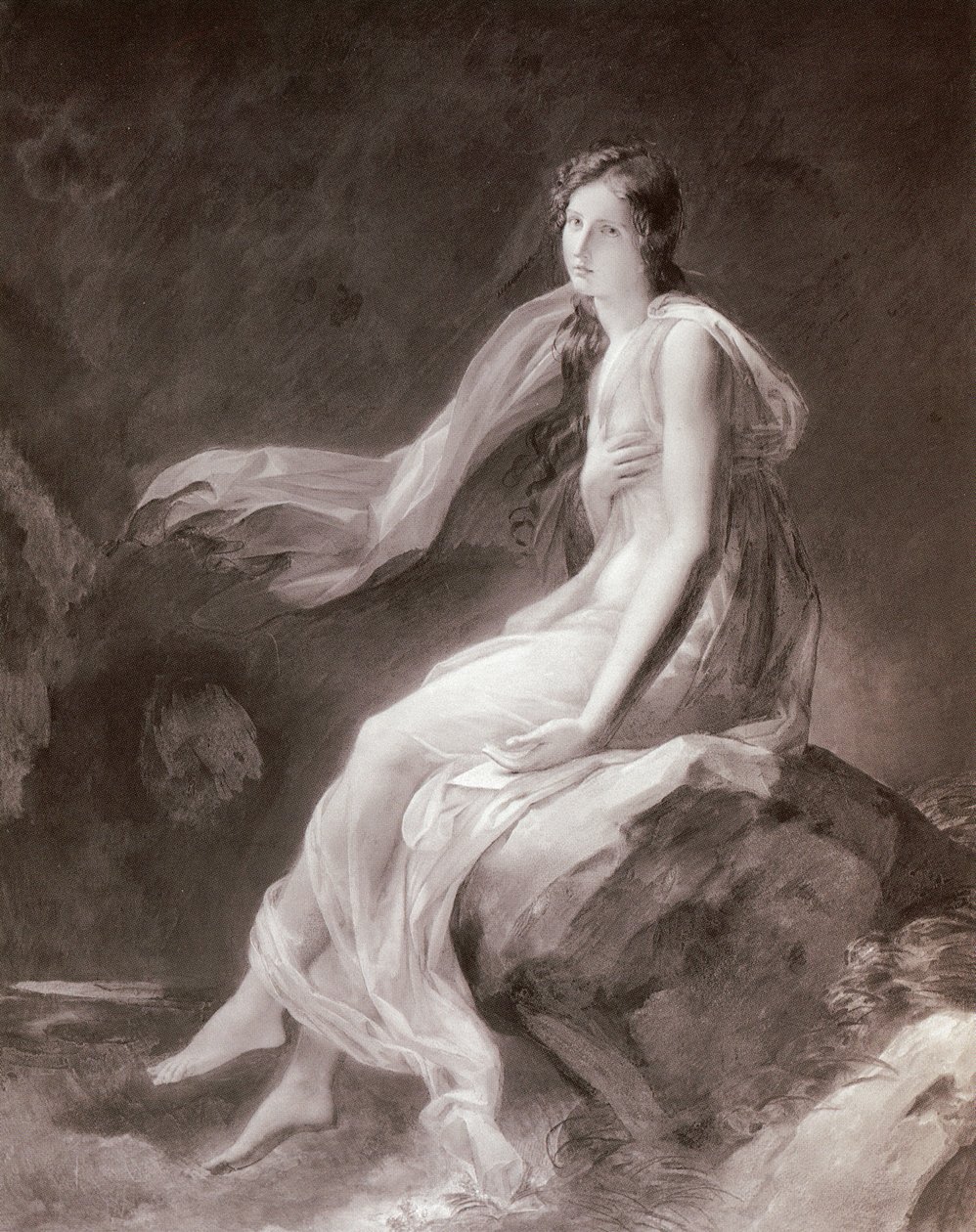 Juliette Récamier da Jean Honore Fragonard