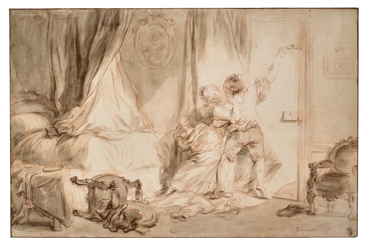 Le Verrou (Il bullone) da Jean Honore Fragonard