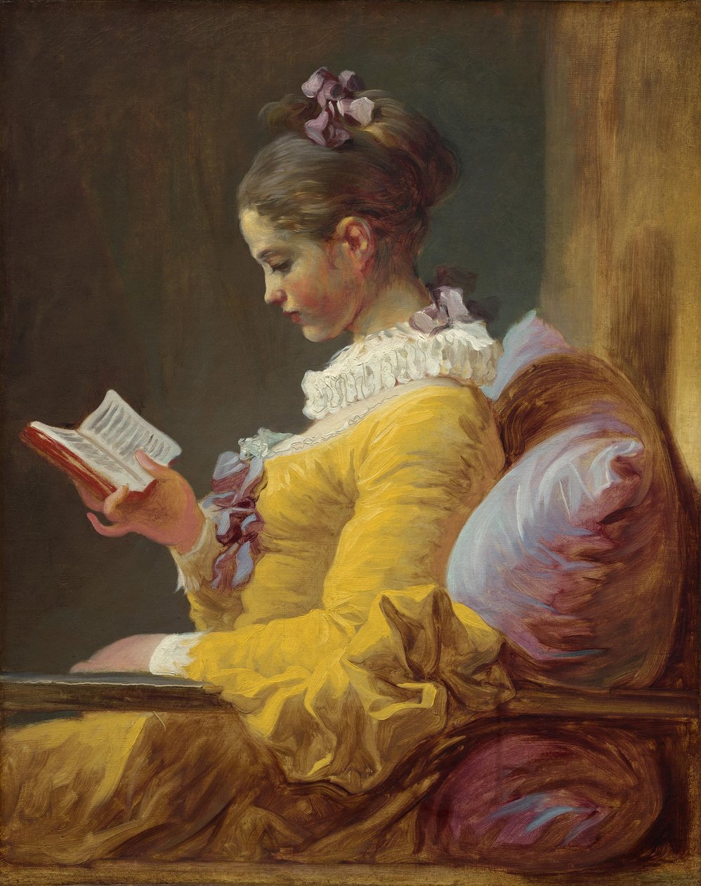 Donna che legge da Jean Honore Fragonard