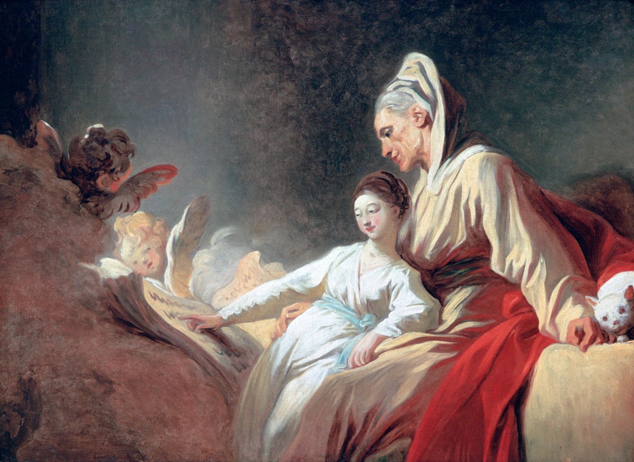Educazione della Vergine, c1773 da Jean Honore Fragonard