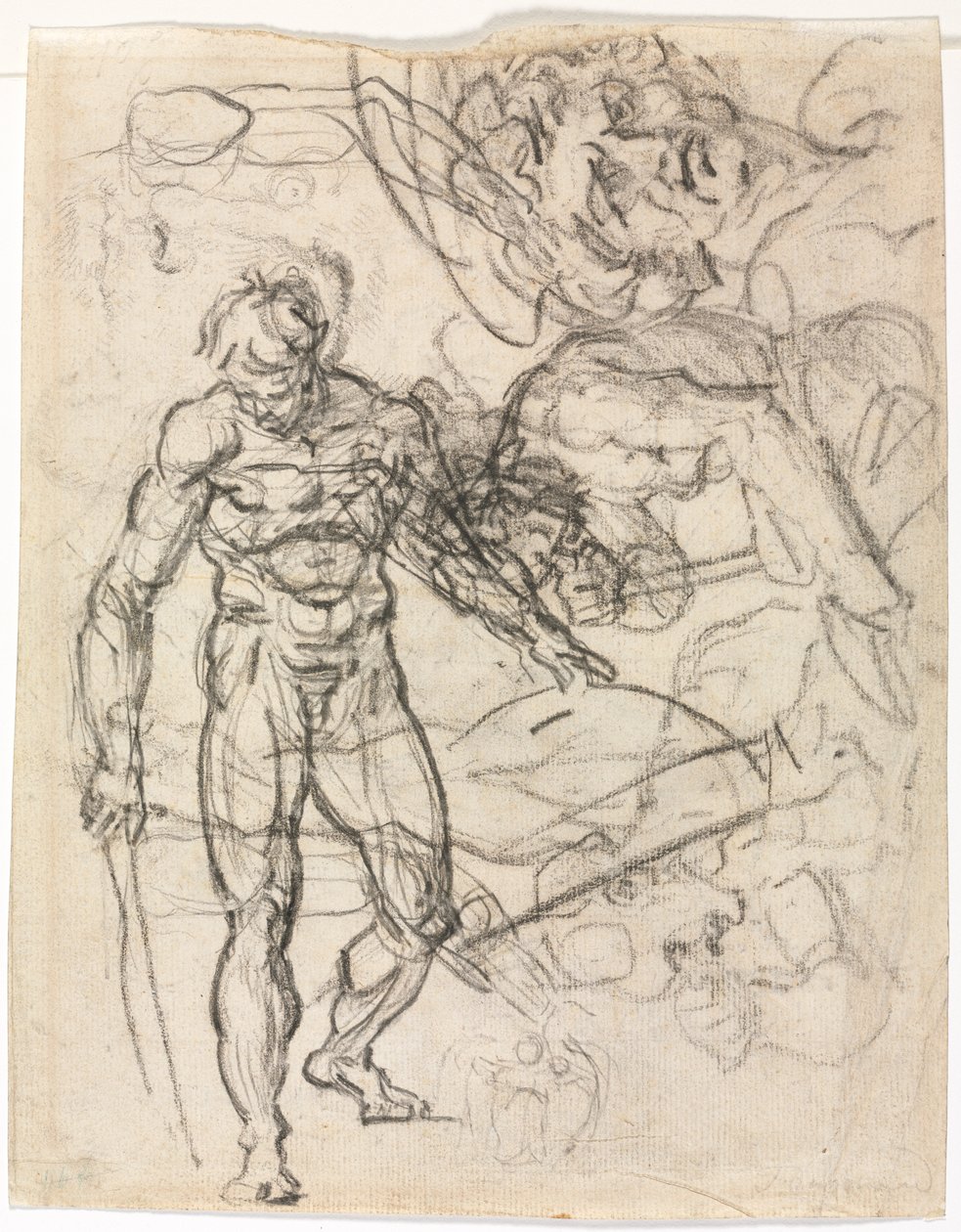 Studi di figure (verso) da Jean Honore Fragonard