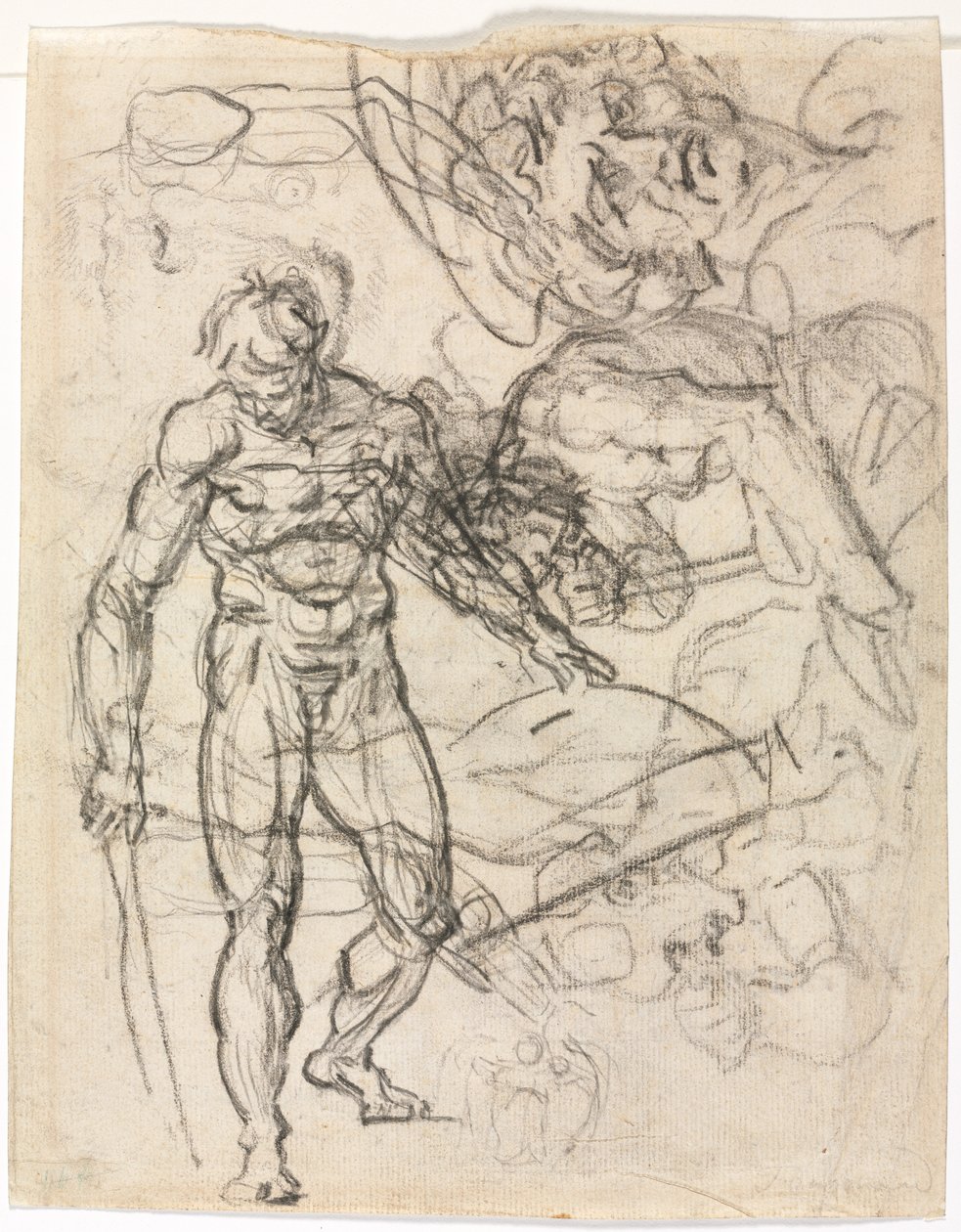Studi di figure verso, c. 1761 da Jean Honore Fragonard
