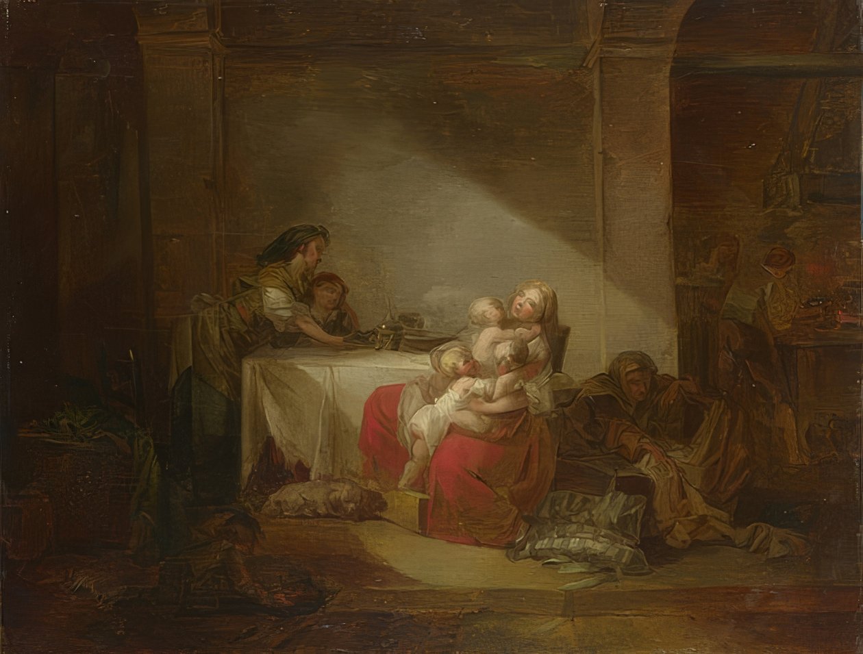 Interno, la madre felice da Jean Honore Fragonard