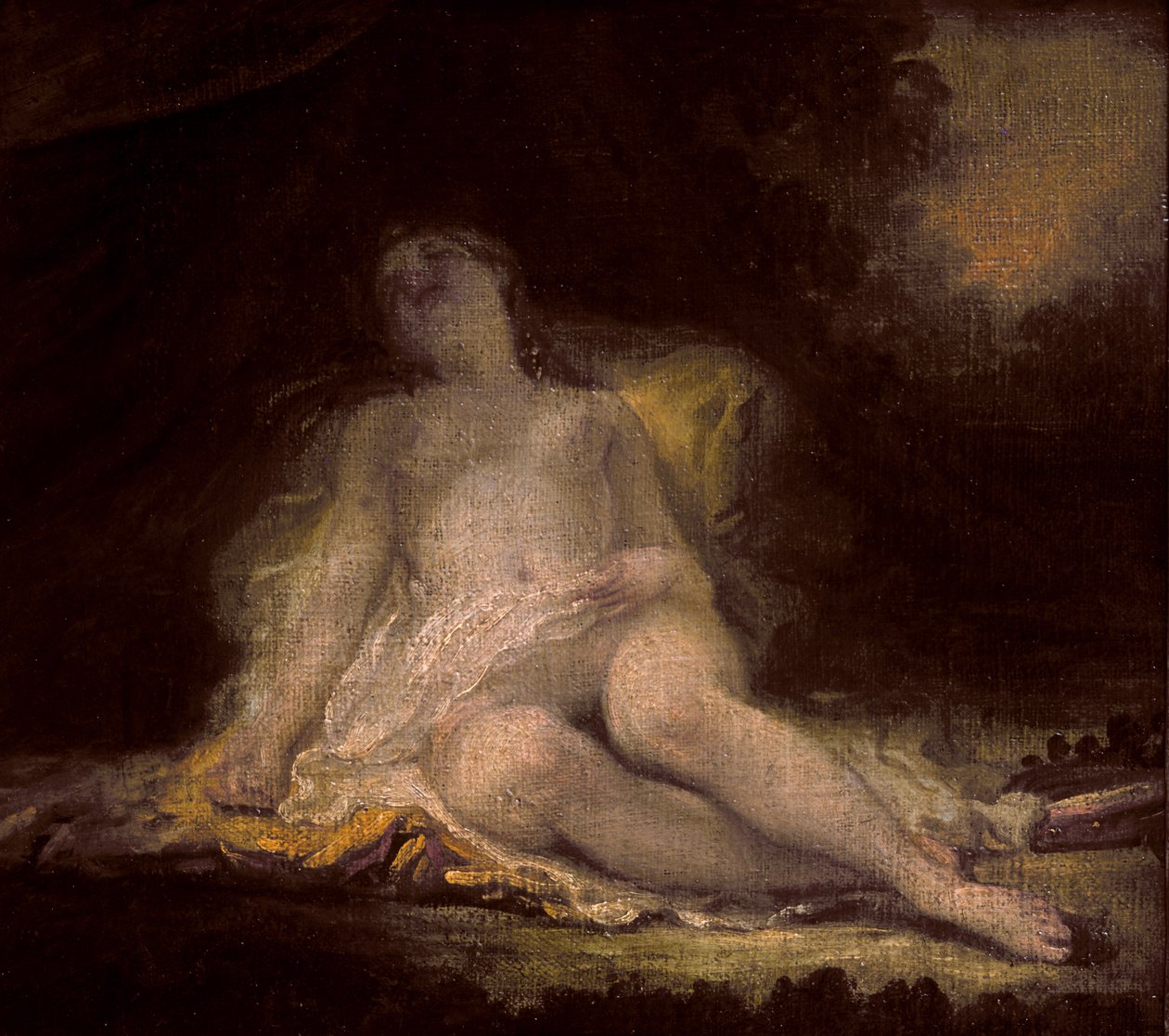 Baccante dormiente da Jean Honore Fragonard