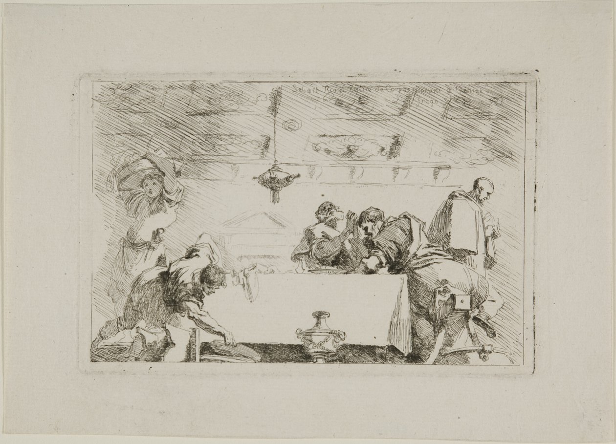 I discepoli a Emmaus da Jean Honore Fragonard