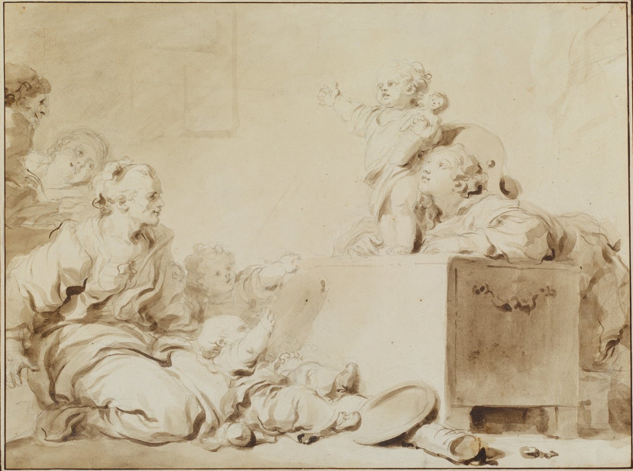 Il piccolo predicatore da Jean Honore Fragonard