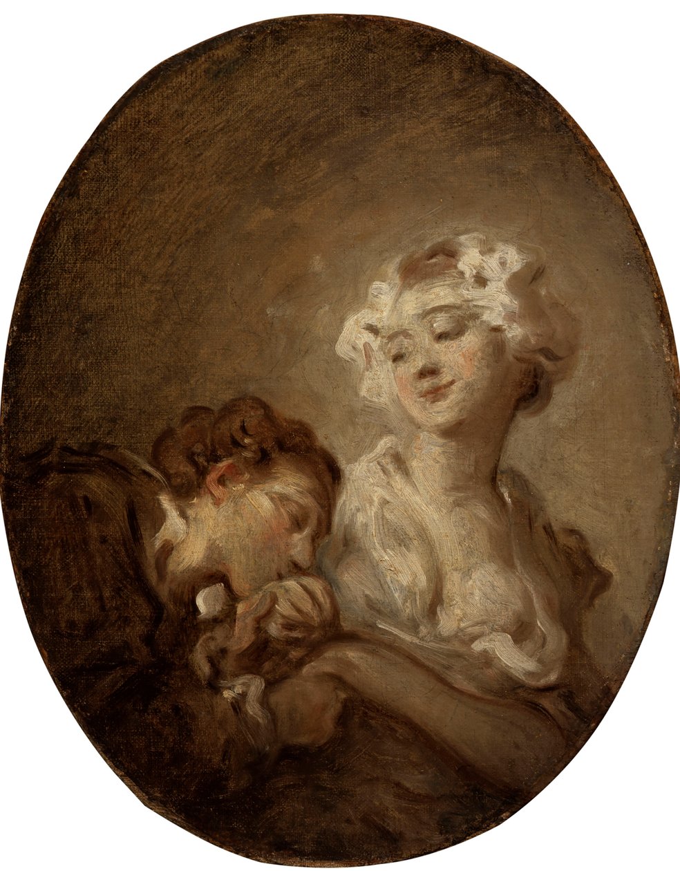La civetta e il giovane da Jean Honore Fragonard