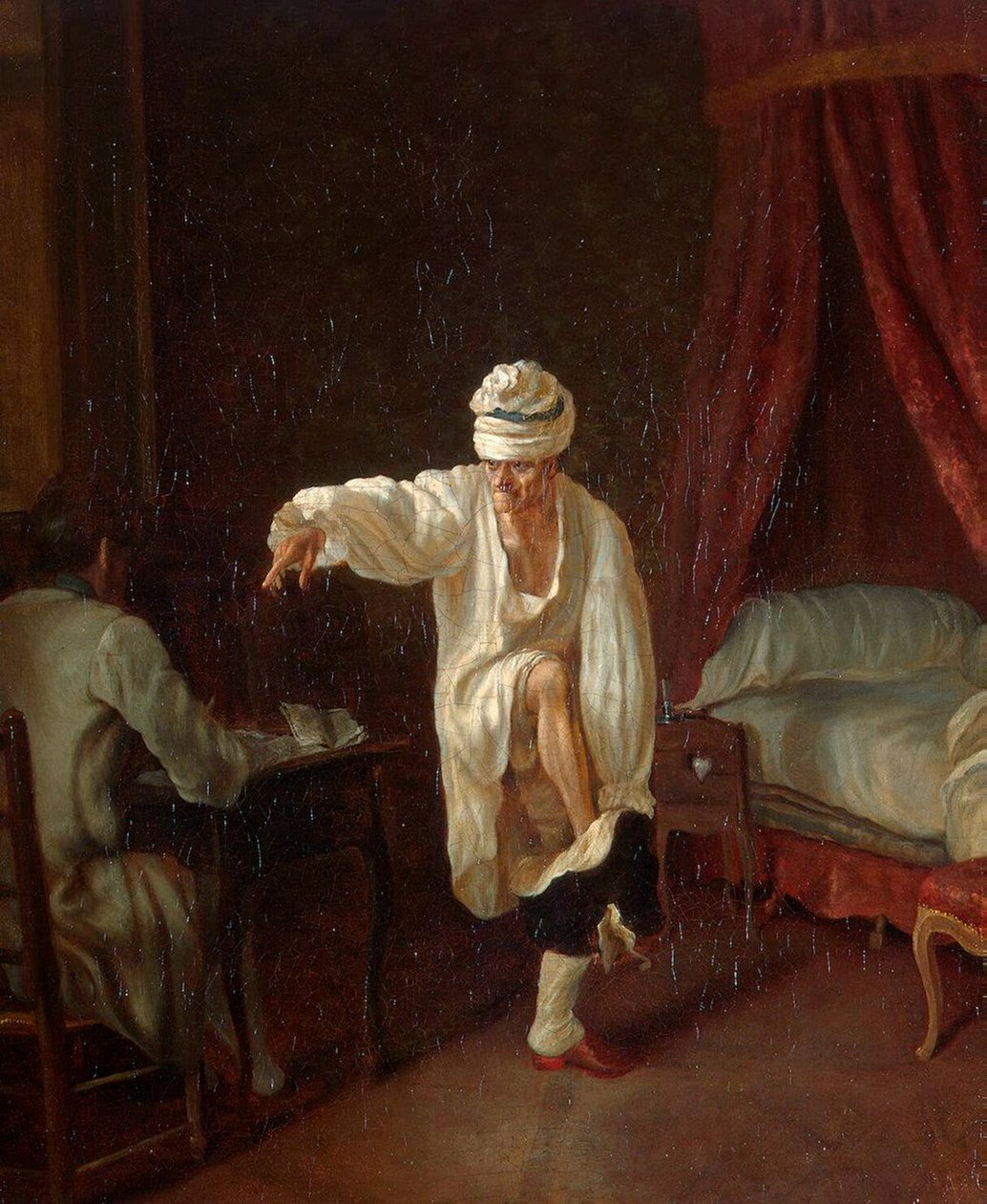 Il mattino di Voltaire da Jean Huber