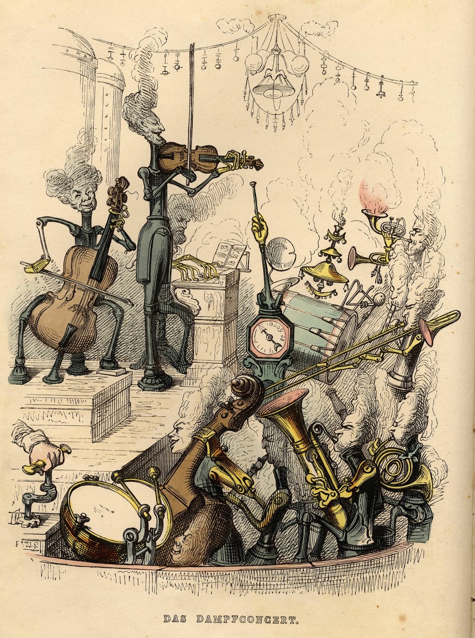 Concerto a vapore da Jean Jacques Grandville