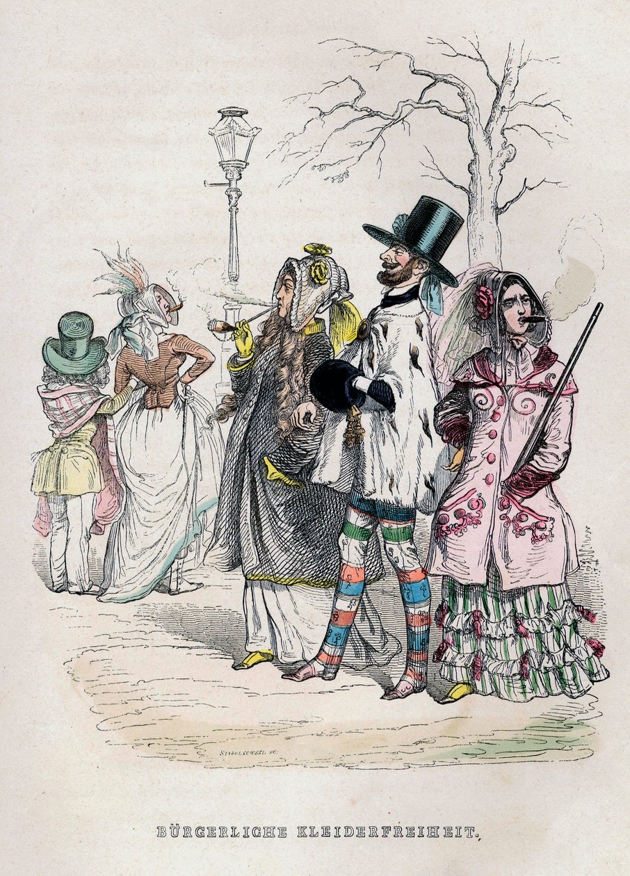 Libertà di abbigliamento femminile, anni 