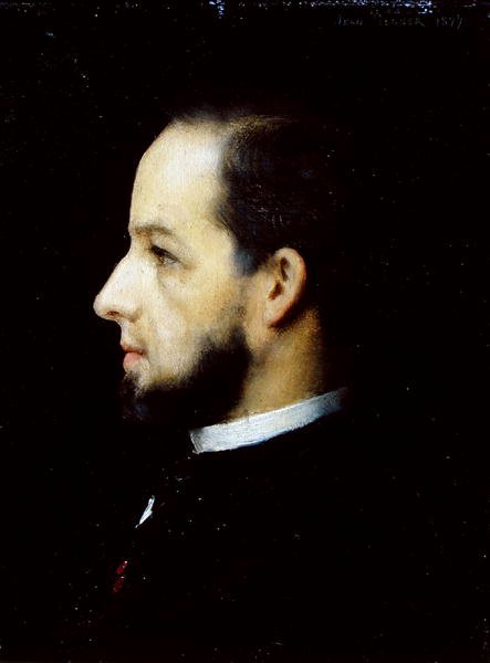 Ritratto di Jean Benner (1836-1906) da Jean Jacques Henner