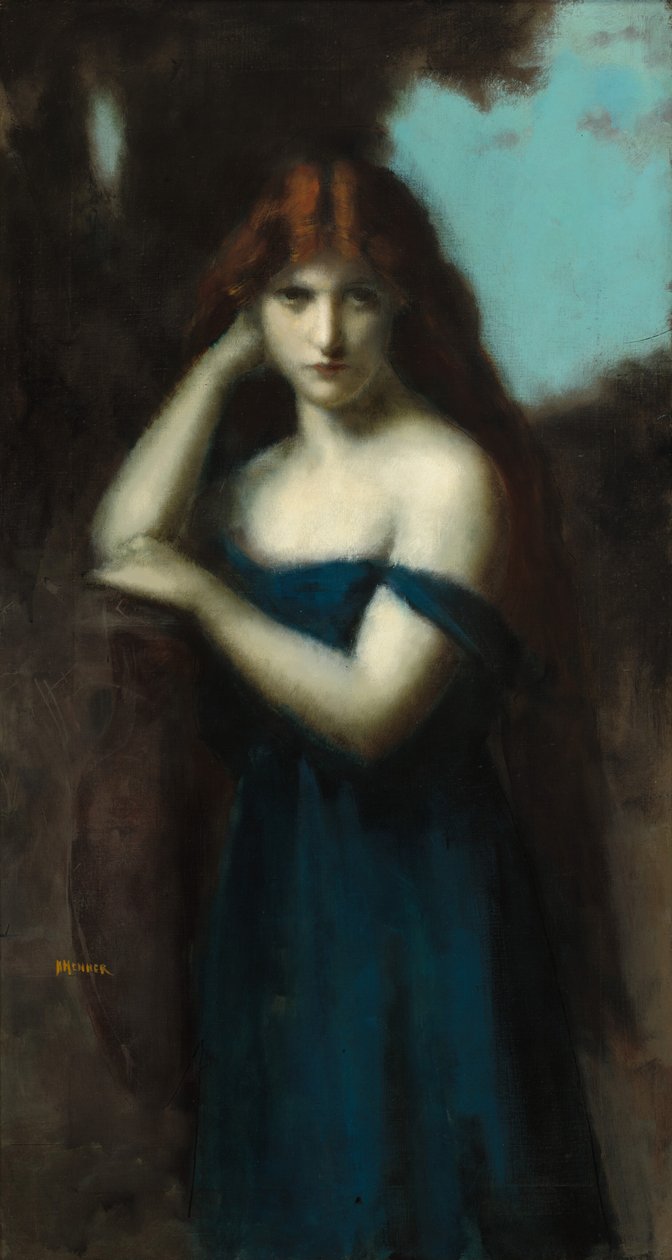 Donna in piedi, c. 1903 da Jean Jacques Henner