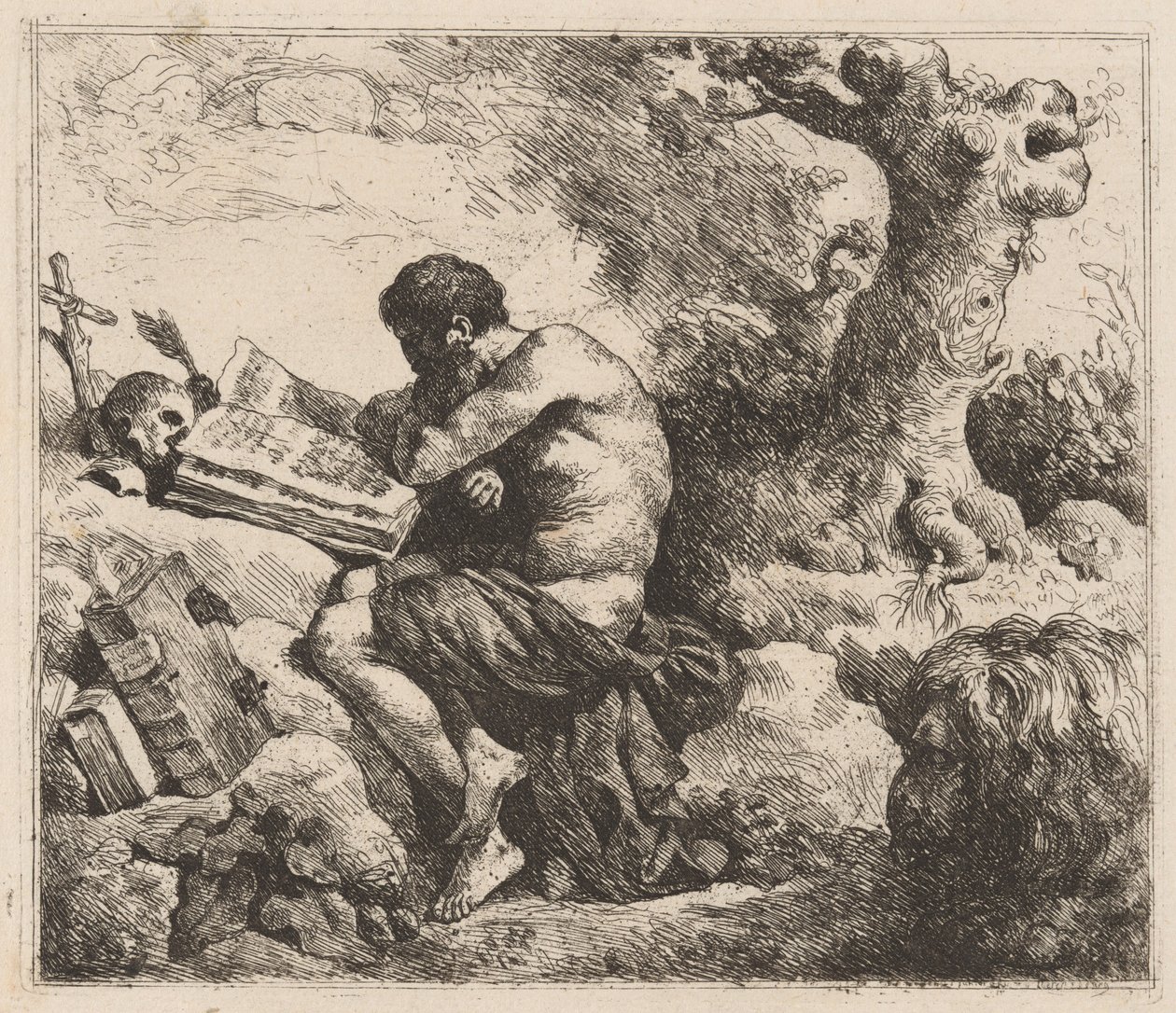San Girolamo da Jean Jacques Lagrenée II