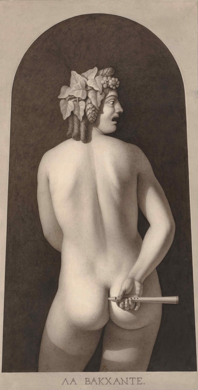 La baccante da Jean Jacques Lequeu