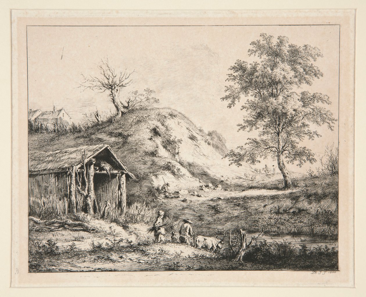 Paesaggio da Jean Jacques de Boissieu