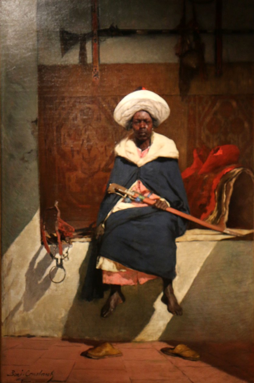 Il boss marocchino Tahamy. da Jean Joseph Benjamin Constant