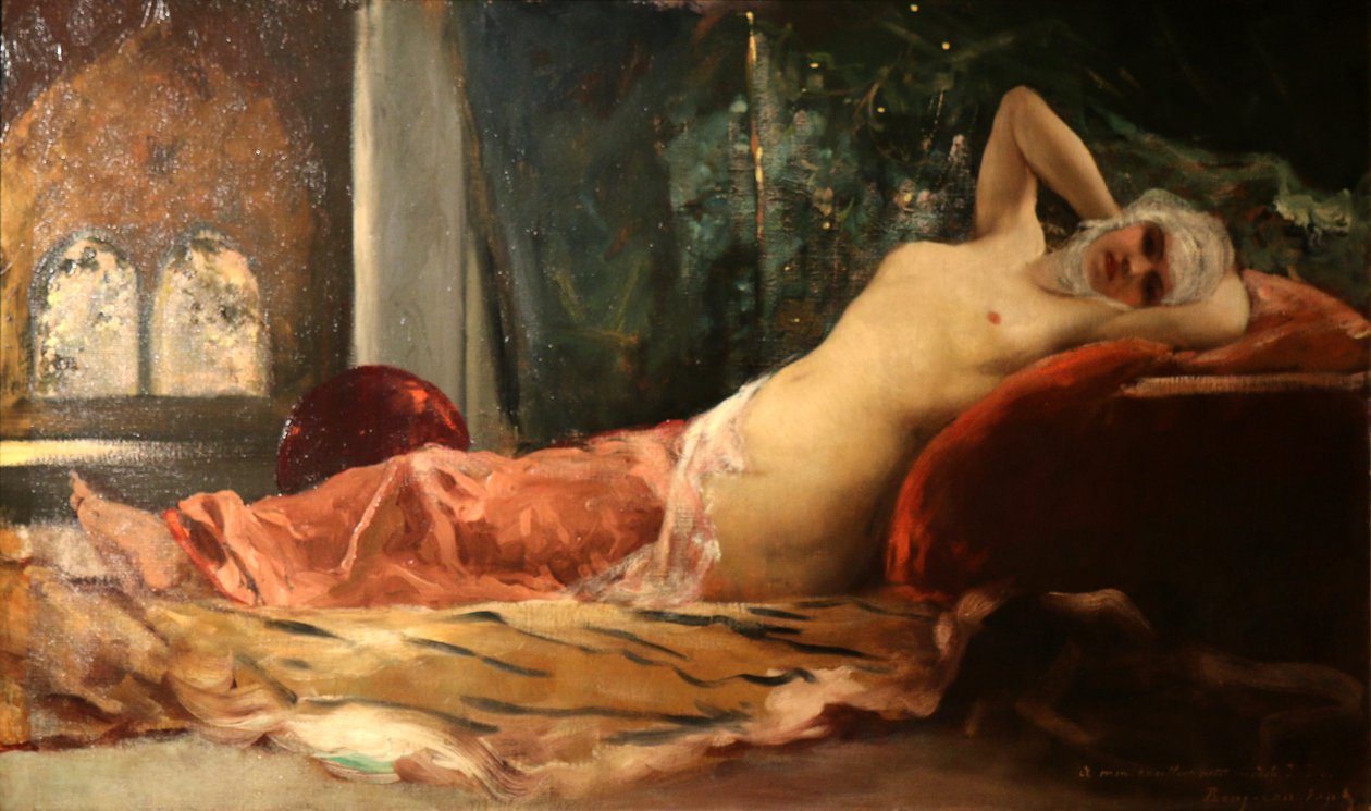 Odalisca. da Jean Joseph Benjamin Constant