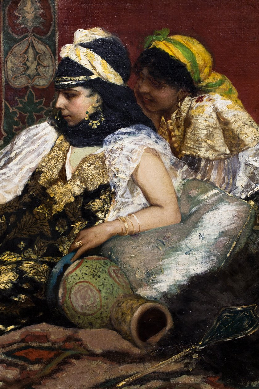Il fenicottero rosa (particolare) da Jean Joseph Benjamin Constant