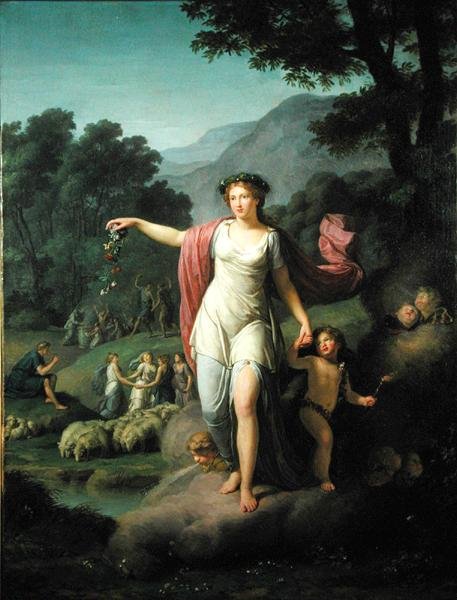 Primavera da Jean Joseph Taillasson