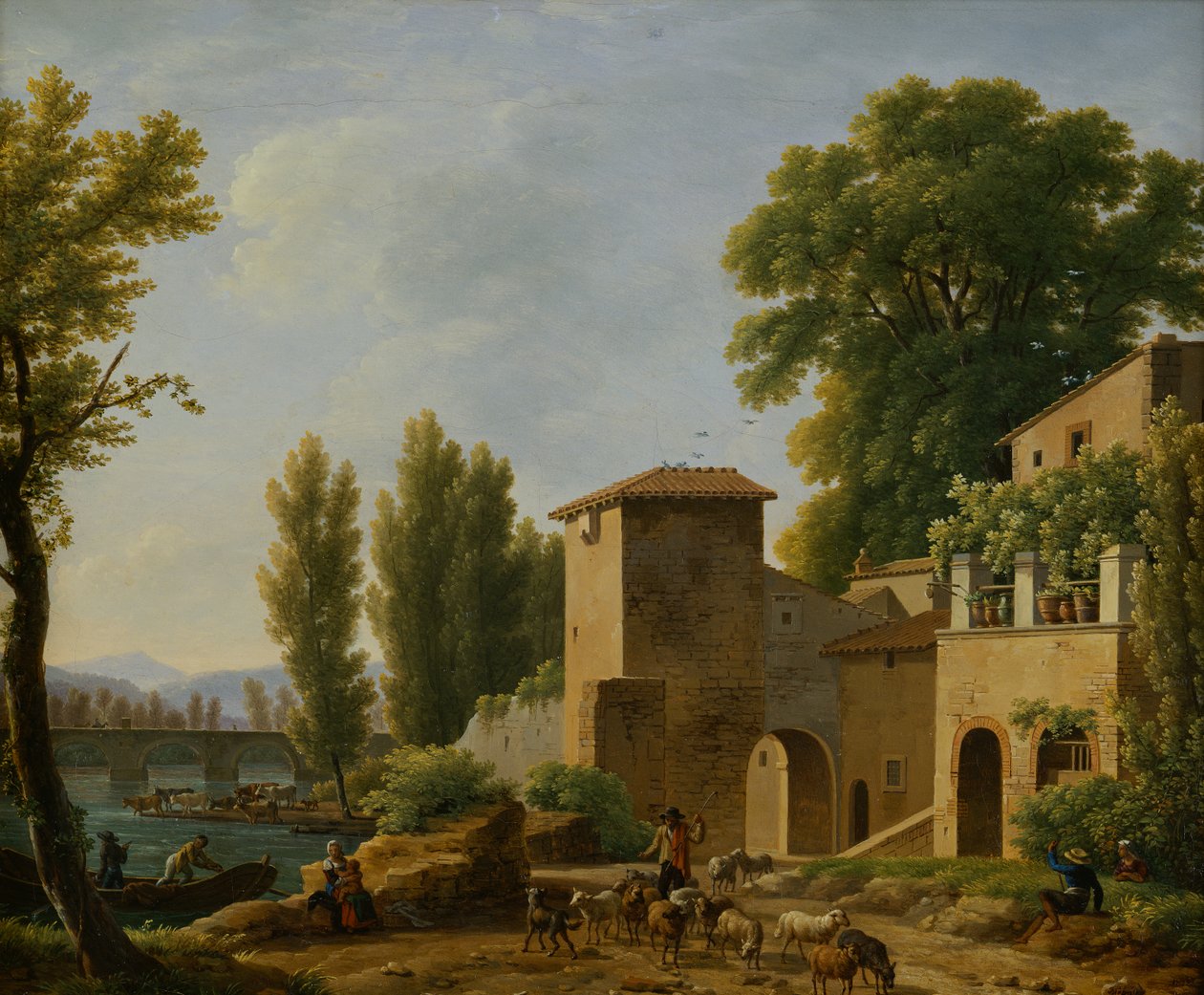 Paesaggio da Jean Joseph Xavier Bidauld