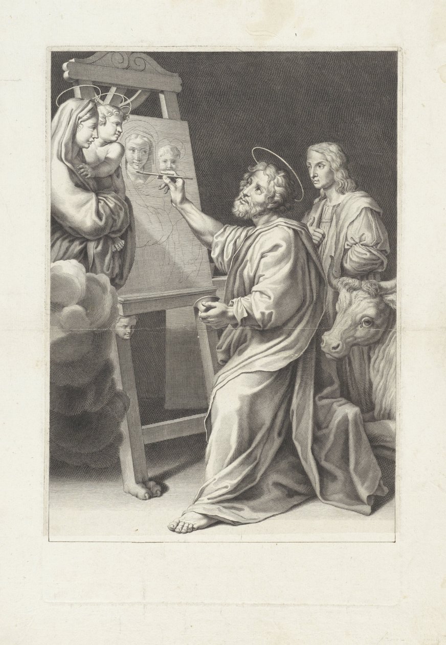 Luca dipinge Maria da Jean Langlois