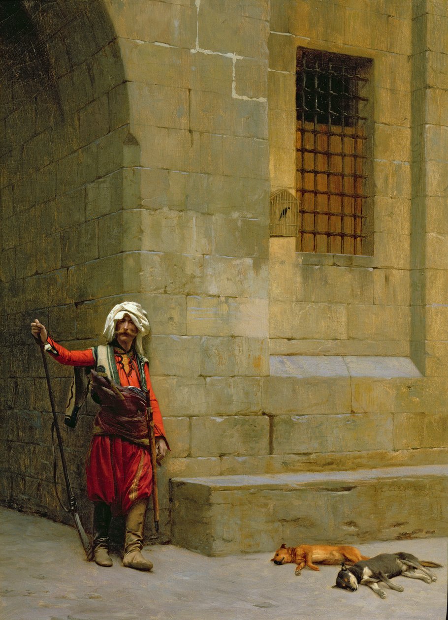 Arnaut et Chiens da Jean Leon Gerome