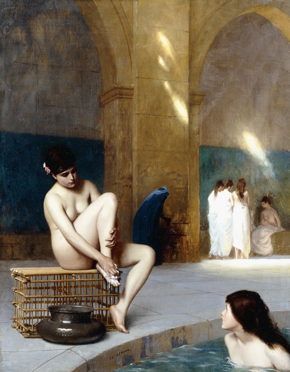 Donna nuda, c.1889 da Jean Leon Gerome