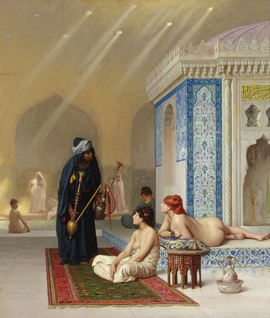 Piscina in un harem da Jean Leon Gerome