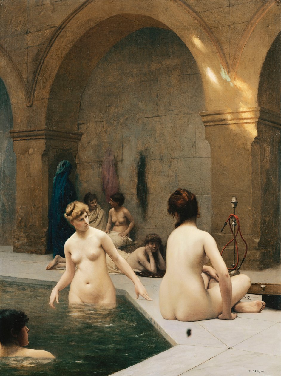 I bagnanti, c.1889 da Jean Leon Gerome