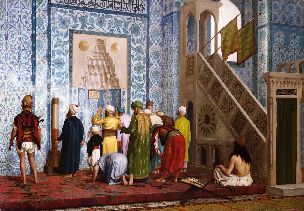 La Moschea Blu, 1878 da Jean Leon Gerome