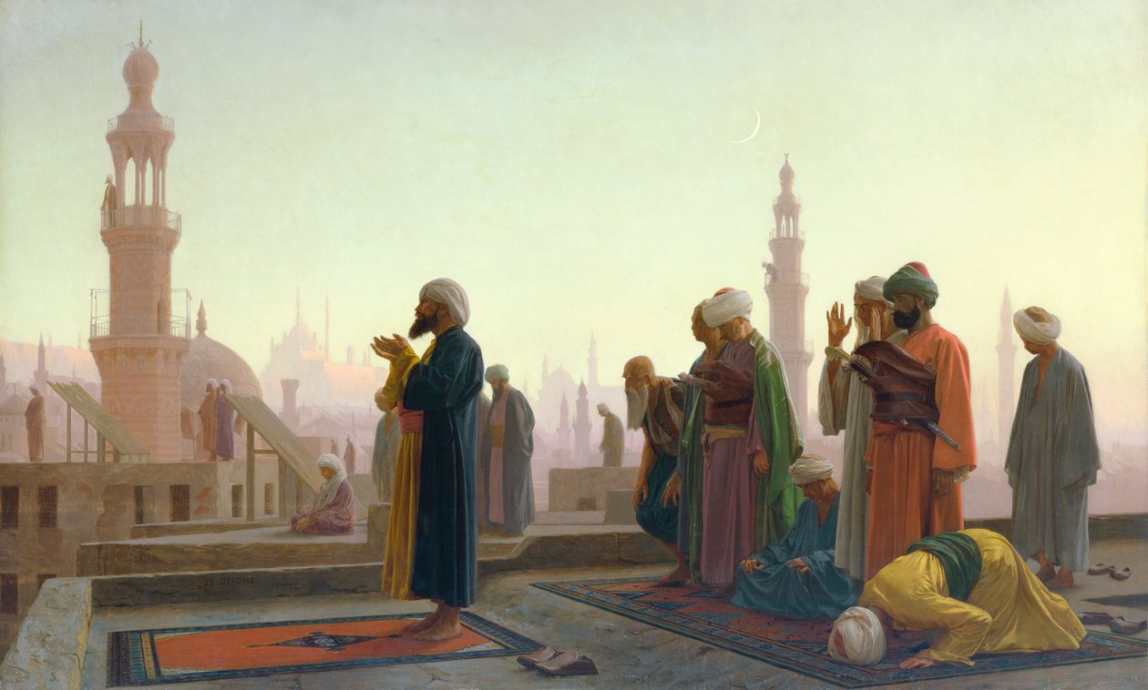 La Preghiera da Jean Leon Gerome