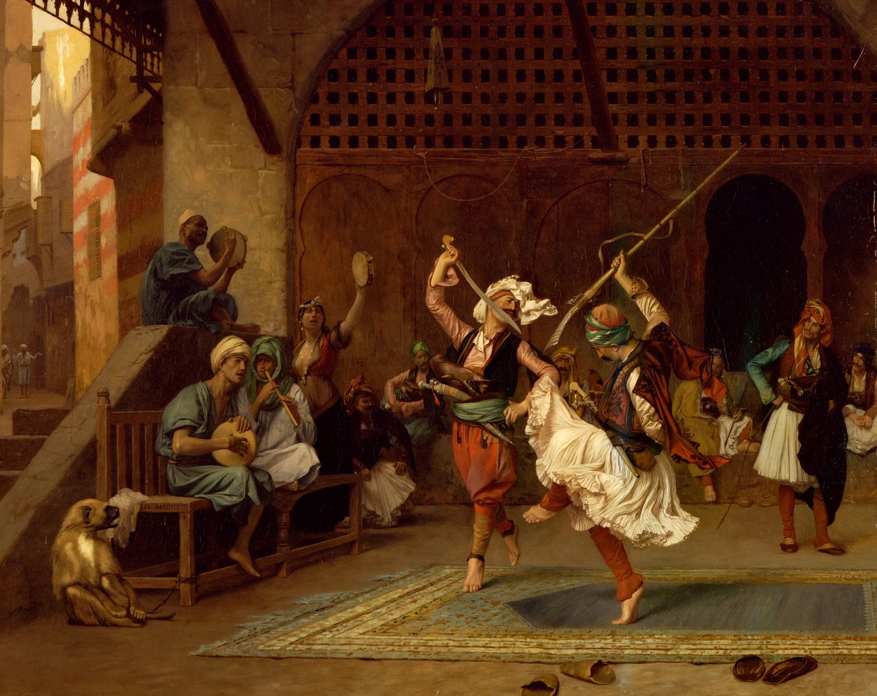 La danza pirrica, 1885 da Jean Leon Gerome