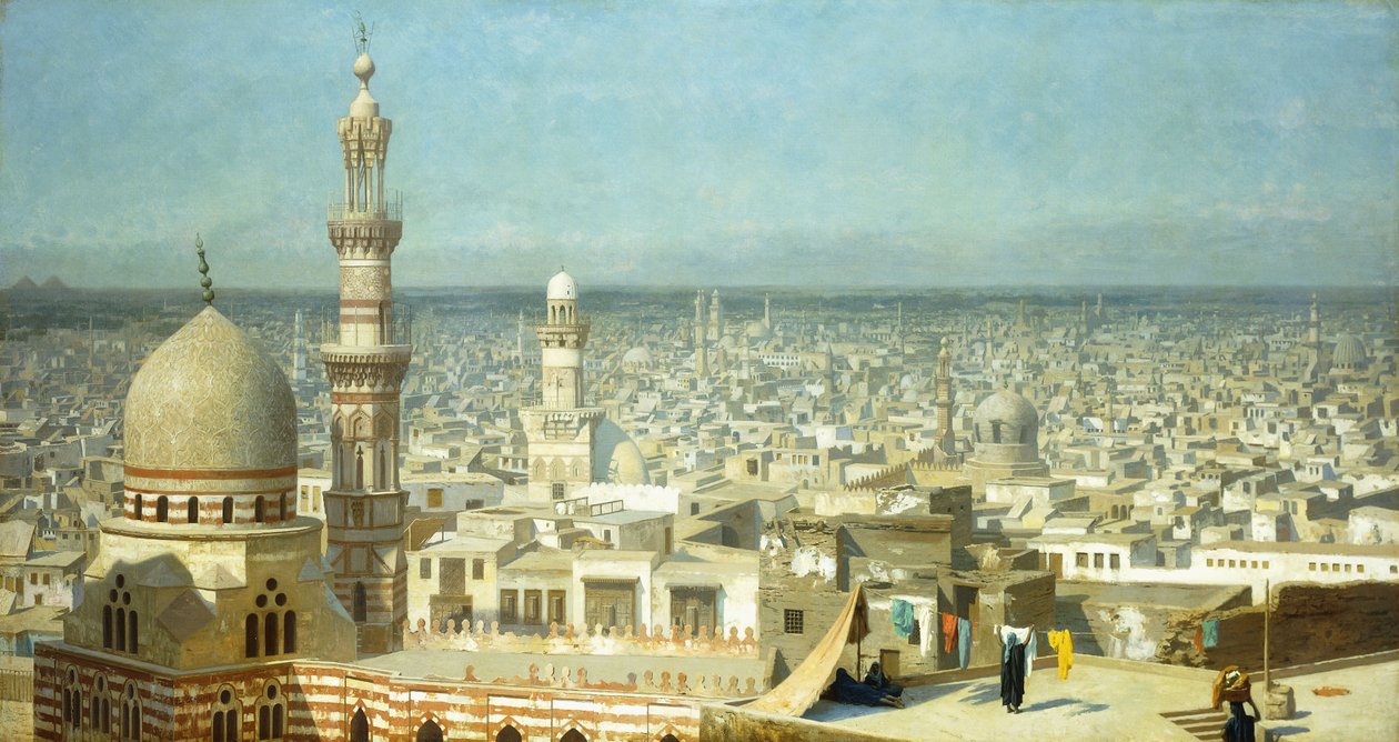 Veduta del Cairo da Jean Leon Gerome