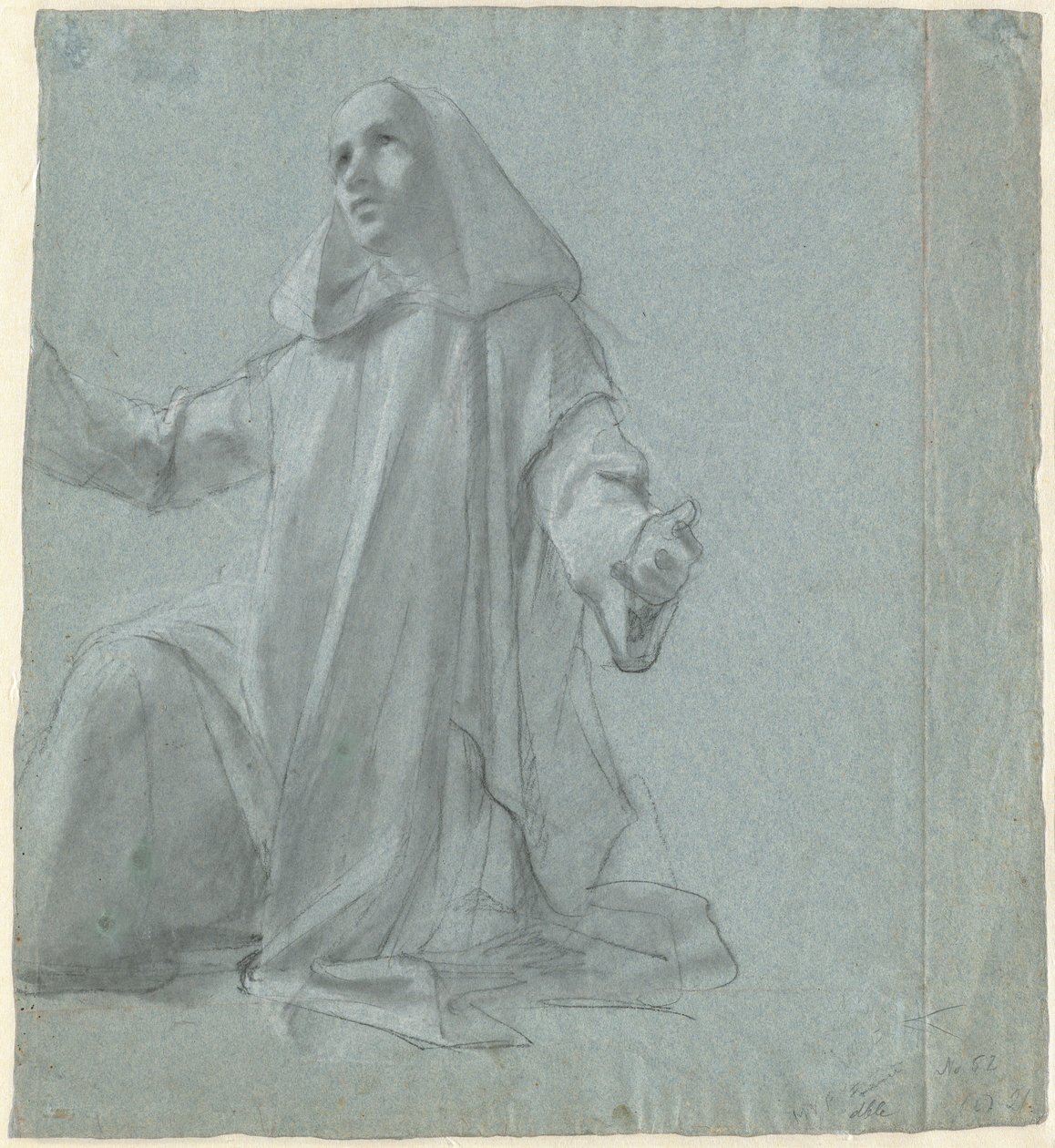 Un Giovane Sacerdote in Ginocchio da Jean Leonard Lugardon