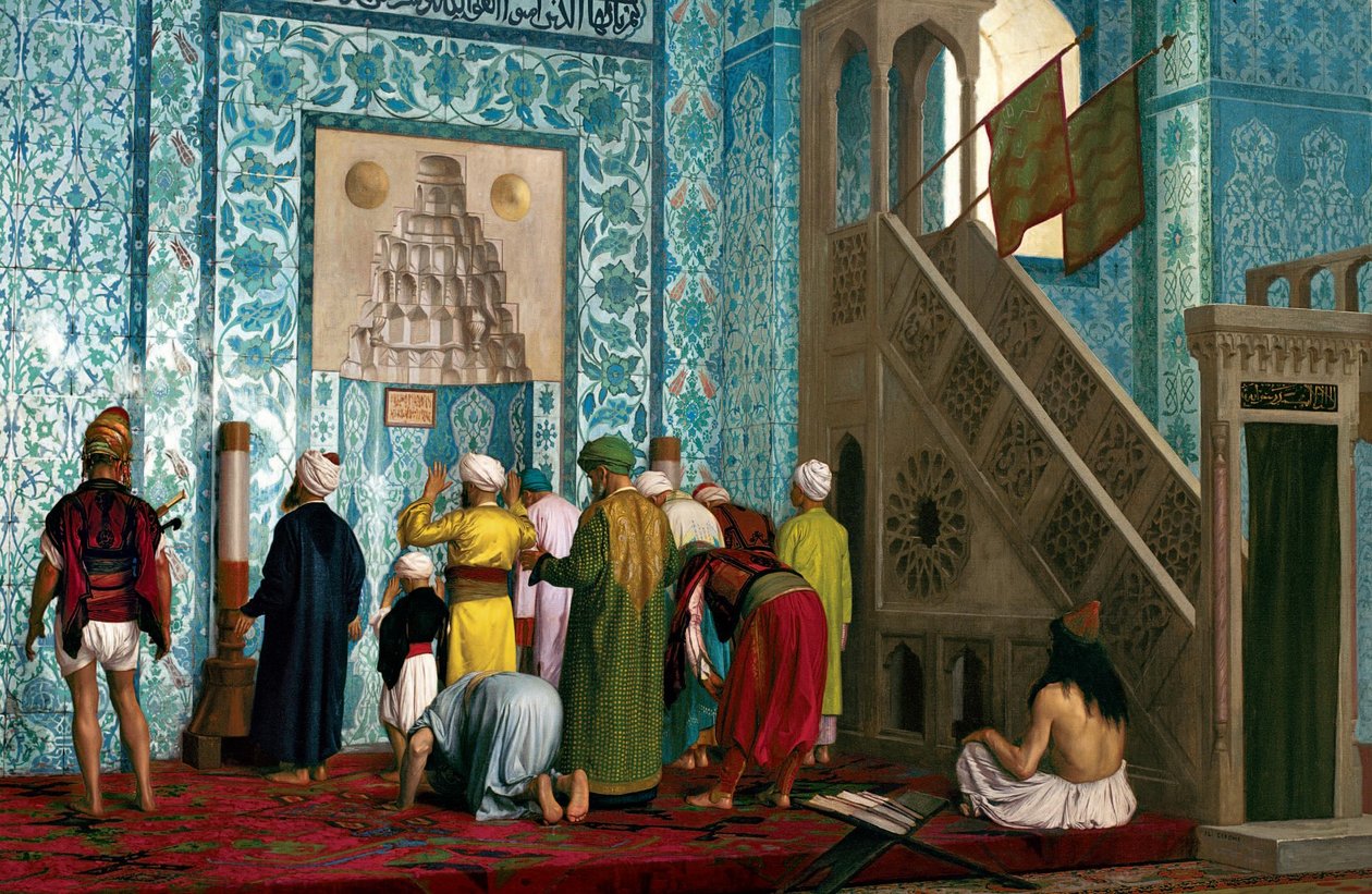 La Moschea Blu da Jean Leon Gerome