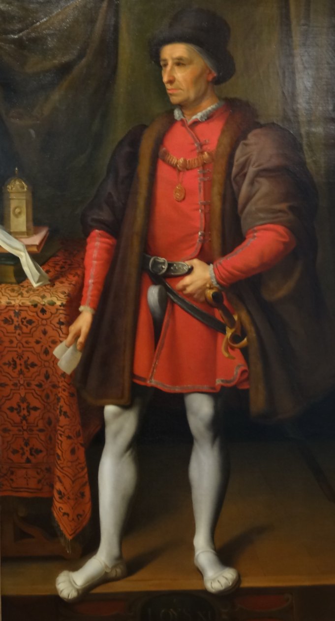 Luigi XI, re di Francia (1423-1483) da Jean Leonard Lugardon
