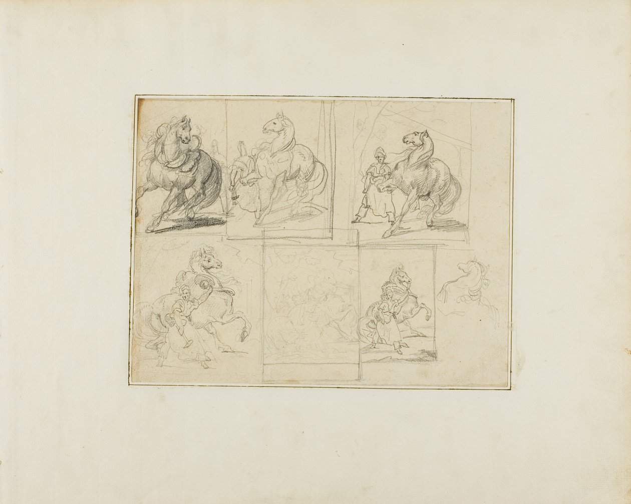 Studi da Jean Louis André Théodore Géricault