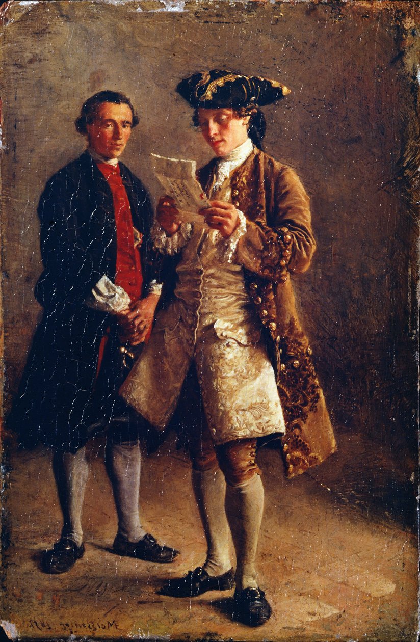 Leggendo una lettera, 1852 da Jean Louis Ernest Meissonier