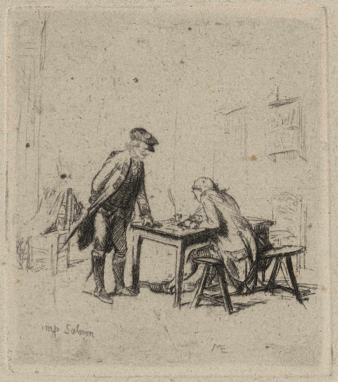 Senza titolo da Jean Louis Ernest Meissonier