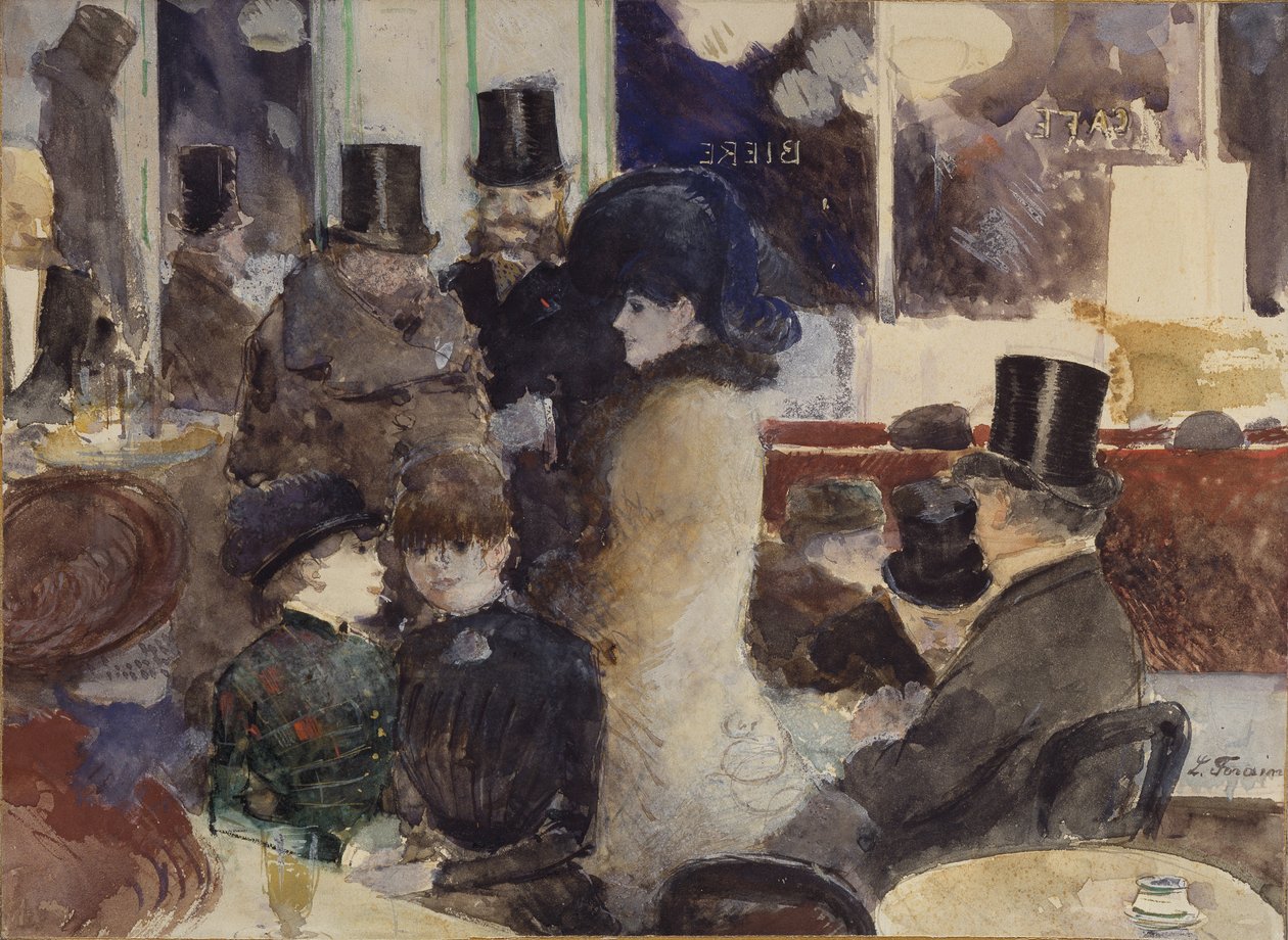 Al Caffè da Jean Louis Forain