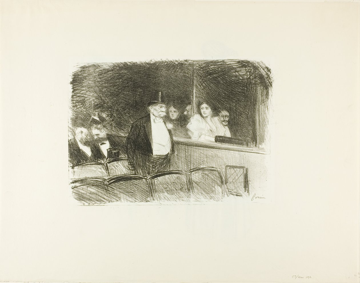A teatro da Jean Louis Forain