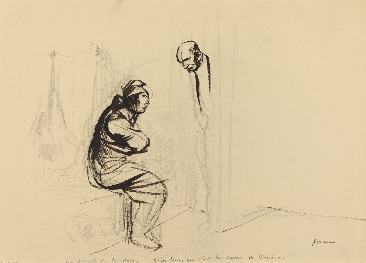 Al congresso della Pace da Jean Louis Forain