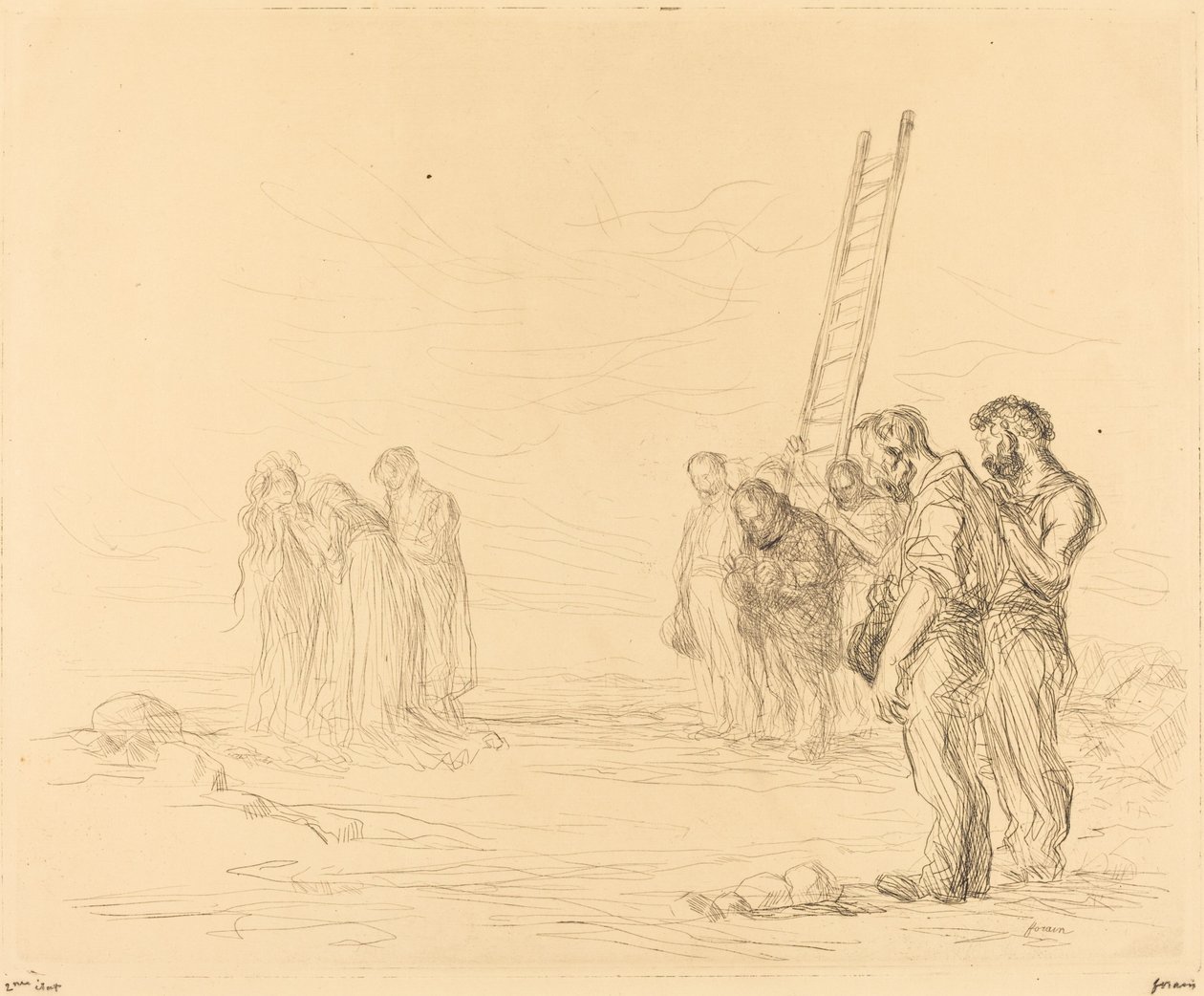 Calvario (prima tavola) da Jean Louis Forain