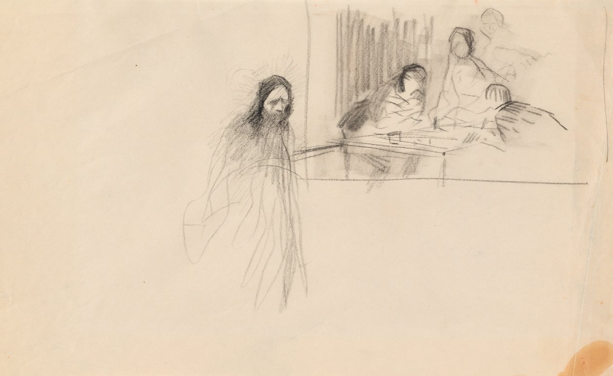 Cristo a Emmaus da Jean Louis Forain