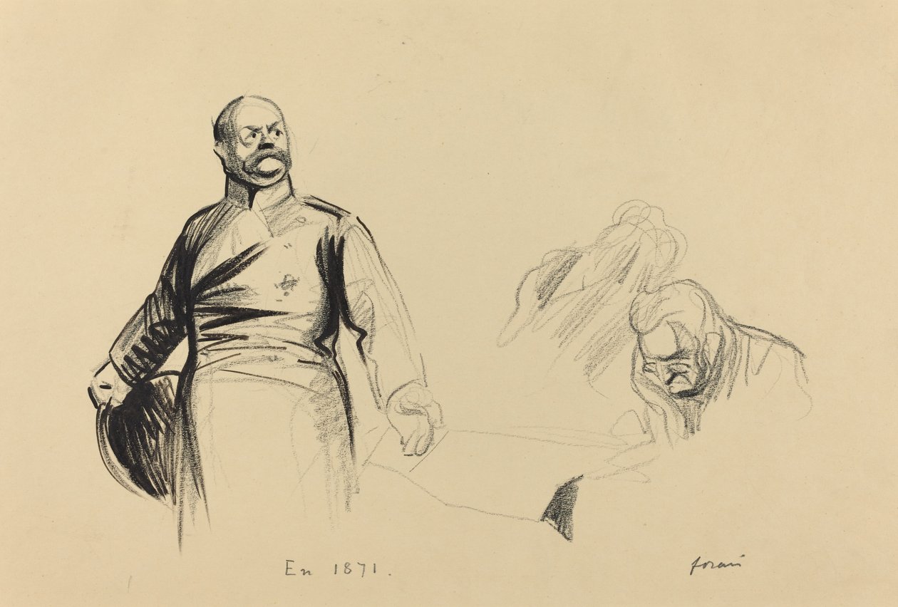 Nel 1871, c. 1914-1919 da Jean Louis Forain