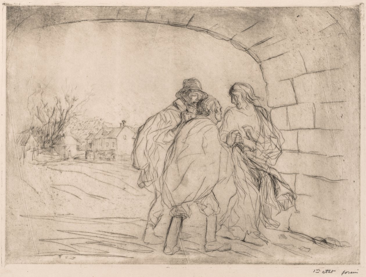 Incontro sotto la volta da Jean Louis Forain