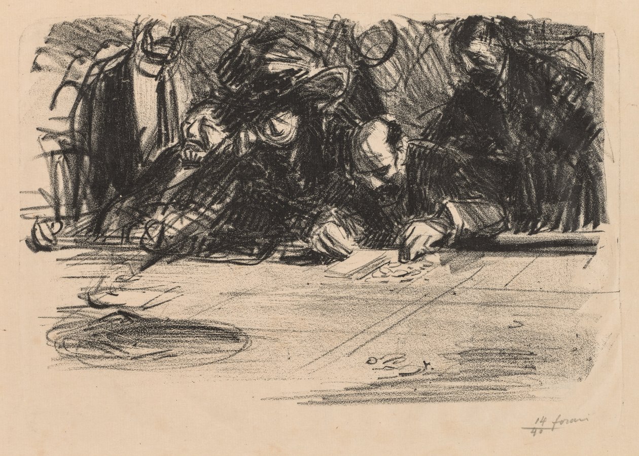 Gruppo di giocatori da Jean Louis Forain