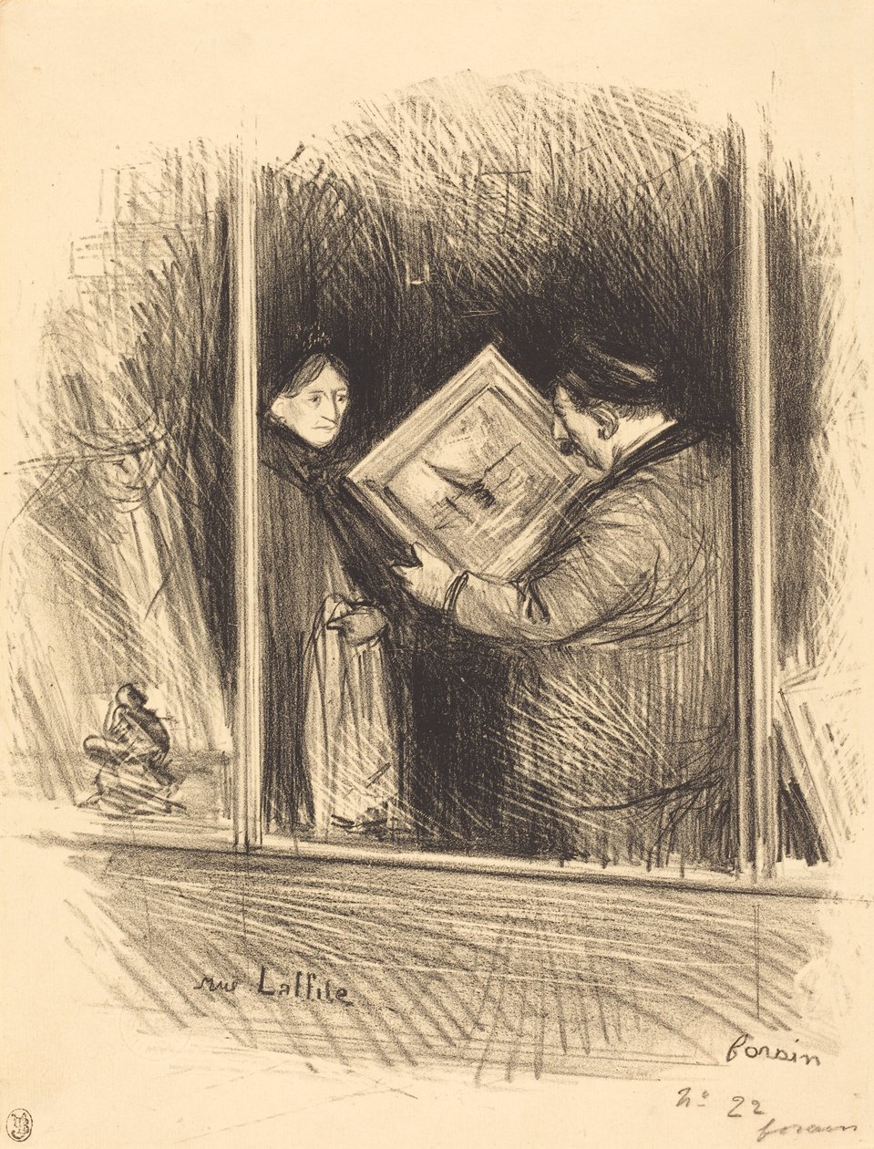 Via Laffitte da Jean Louis Forain