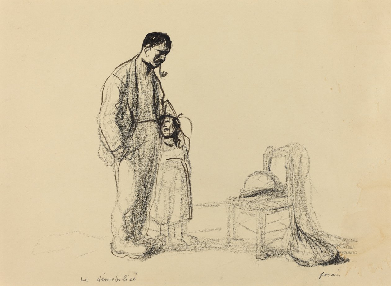 Il demobilitato da Jean Louis Forain